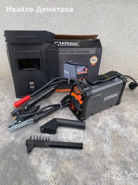 Професионален инверторен електрожен STAHLMAYER 350А с дисплей, снимка 1