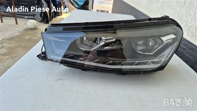 Ляв фар Skoda Fabia 4 година 2023 2024 205 Full LED код 6VB941015B , снимка 1