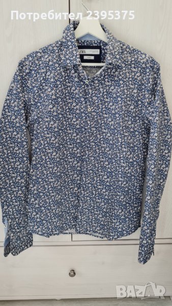 Мъжка риза Zara, снимка 1