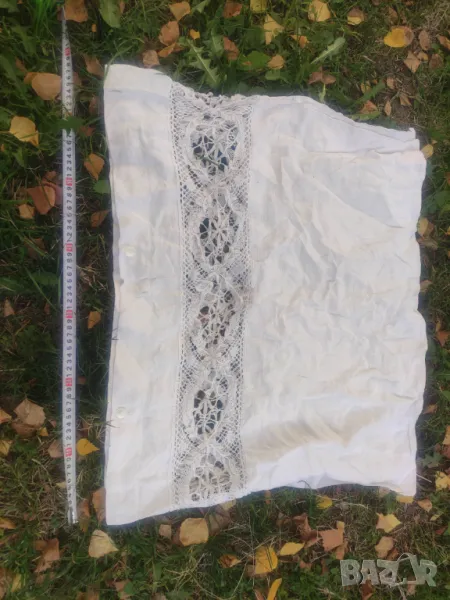 Продава стара калъфка за възглавница с дантела, снимка 1