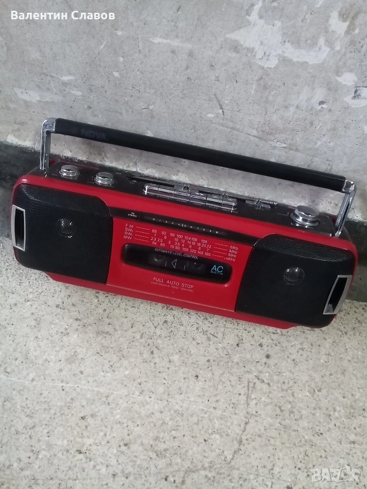 Радиокасетофон Nova RX-22, снимка 1