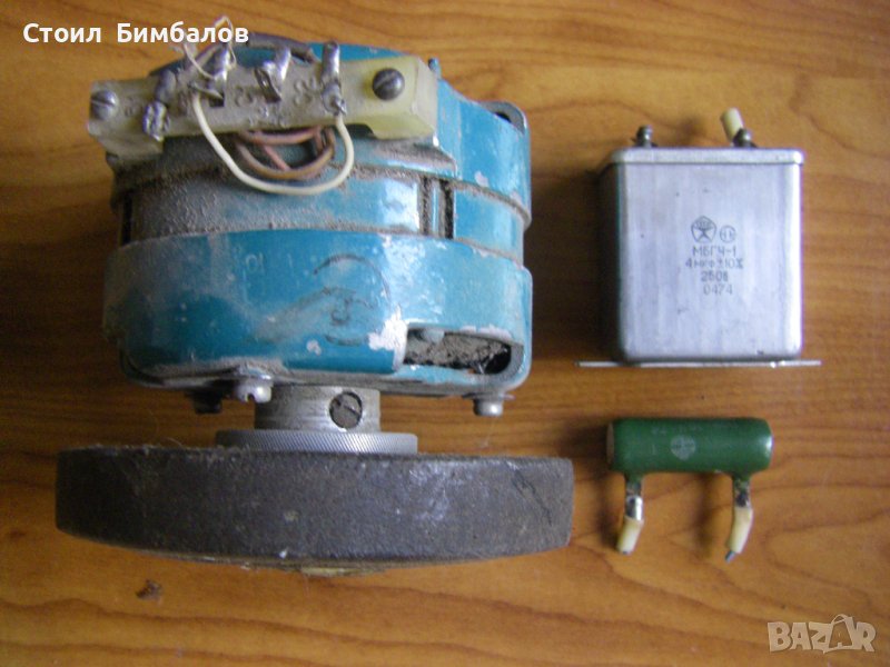 Домашен шмиргел с двигател от ролков магнетофон, снимка 1
