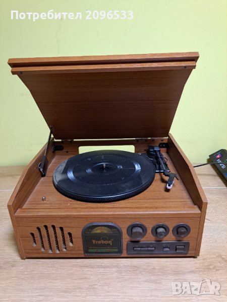 Грамофон с радио Treton 30328, снимка 1
