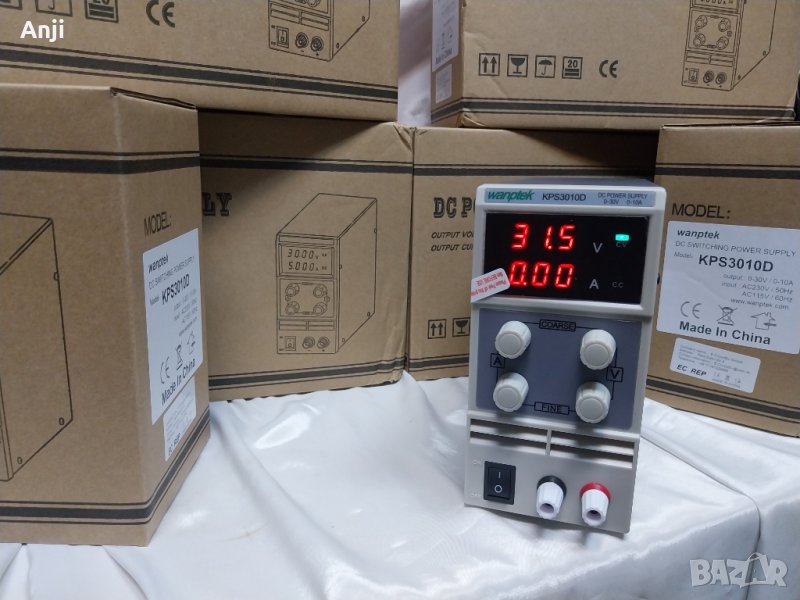 Регулируем захранващ блок Лабораторно захранване Изход 0-30V 0-10A, снимка 1