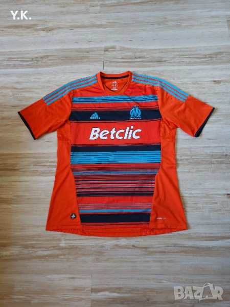 Оригинална мъжка тениска Adidas Climacool x F.C. Olympique Marseille / Season 11-12 (Third), снимка 1