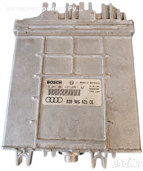 компютър AUDI A4 1.9 TDI 028906021CE, 028 906 021 CE, BOSCH 0281001425,0 281 001 425/426 , снимка 1