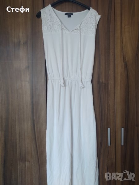 Дамска бяла рокля 15лв, снимка 1