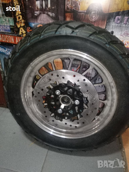 Джанта с гума за скутер, снимка 1