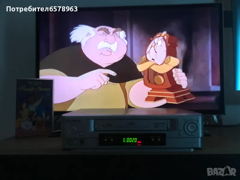 Видеокасета '' Красавицата и Звяра ''  VHS, снимка 1