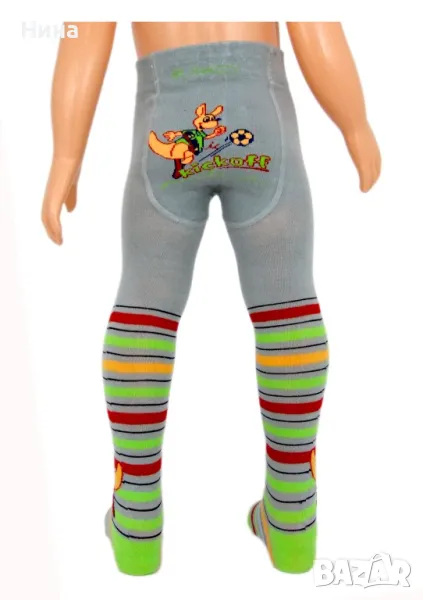 Бебе чорапогащи със забавни апликации , снимка 1