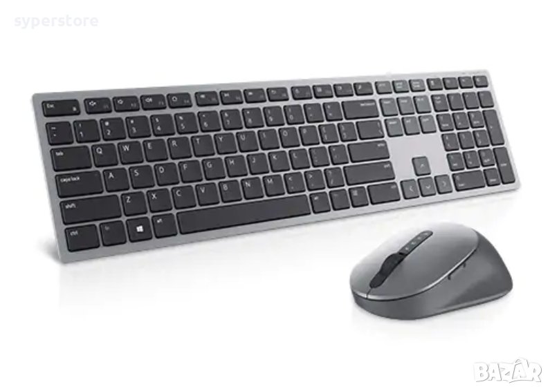 2 в 1 Комплект Клавиатура и Мишка Безжични Dell Premier KM7321W 580-AJQJ Multi-Device Wireless Keybo, снимка 1