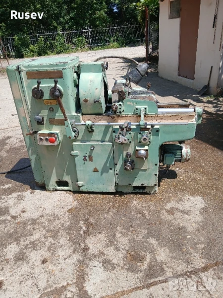 Тръбонарезен полуавтоматичен струг, снимка 1