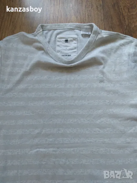 g-star kantano slim - страхотна мъжка тениска Л , снимка 1