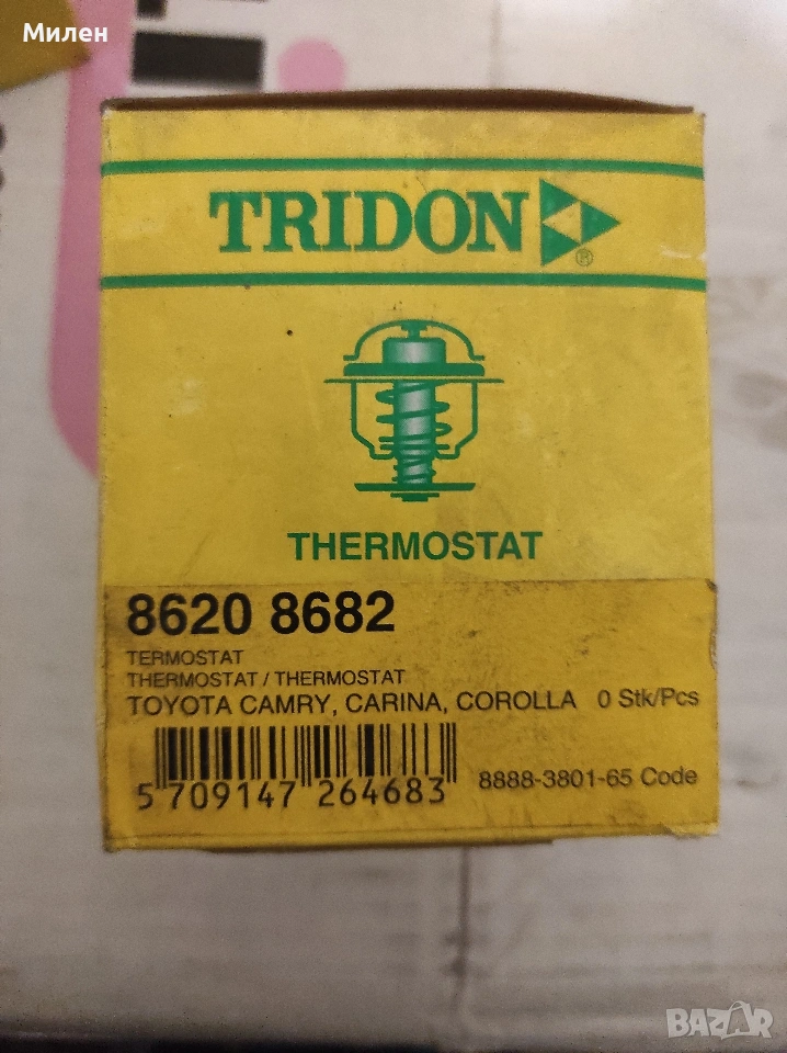 Термостат Triscan/Tridon 8620 8682 за Toyota, снимка 1