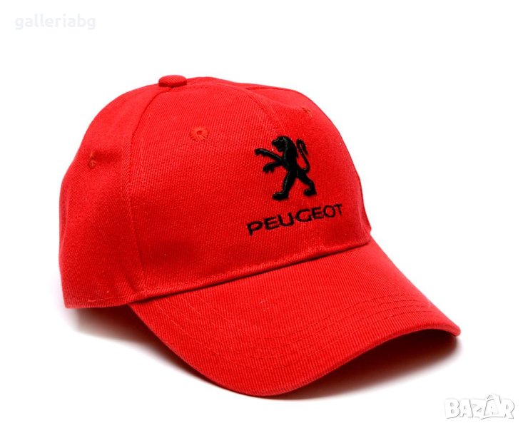 Автомобилна червена шапка - Пежо (Peugeot), снимка 1