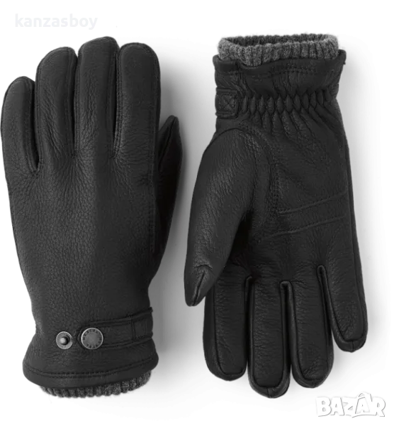 hestra gloves elk leather primaloft inside - мъжки кожени ръкавици лосова кожа , снимка 1