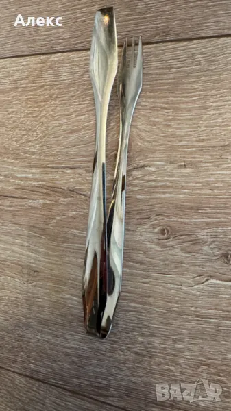 Винтидж елегантна щипка за сервиране, 20см, 18/10, снимка 1