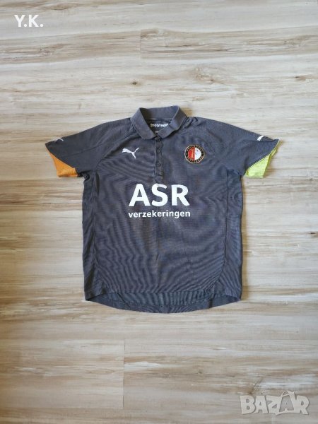 Оригинална мъжка тениска с яка Puma x F.C. Feyenoord, снимка 1