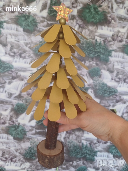 Метална елхичка, снимка 1