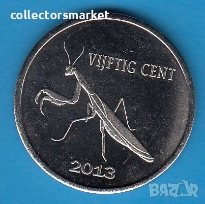 50 цента 2013, Сейнт Еустатиус, снимка 1