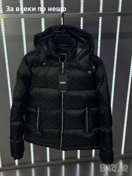Hugo Boss Мъжко Черно Зимно Яке Хуго Бос Код A1073, снимка 1
