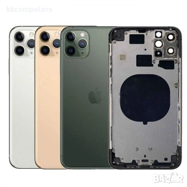 Капак батерия Оригинален Оборудван за iPhone 11 PRO MAX 6.5 / Златен / КЛАС B Баркод : 484120, снимка 1