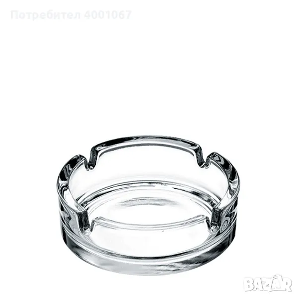 стъклен пепелник, снимка 1