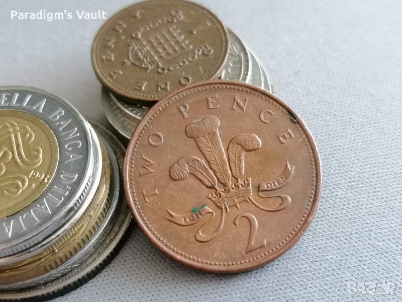 Монета - Великобритания - 2 пенса | 1996г., снимка 1