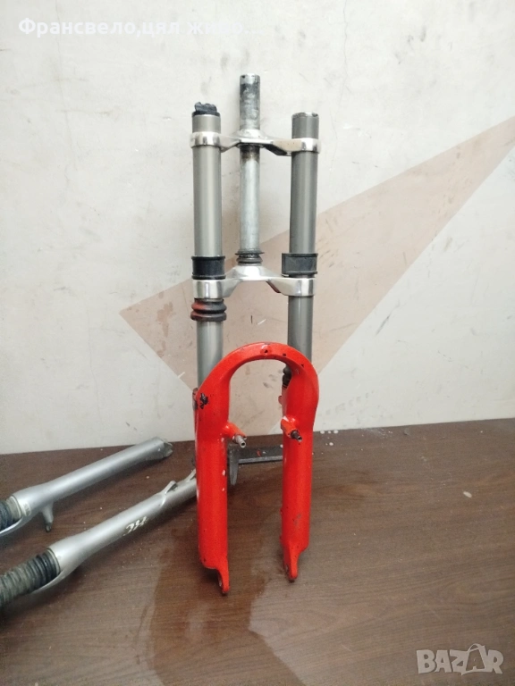 Двукоронна вилка за велосипед колело zoom , снимка 1