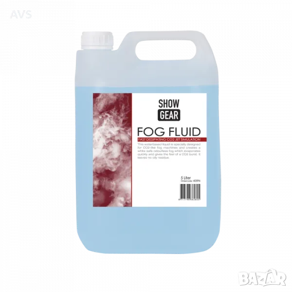 Течност CO2 за пушек машина Showtec smoke liquid fluid 5L, снимка 1
