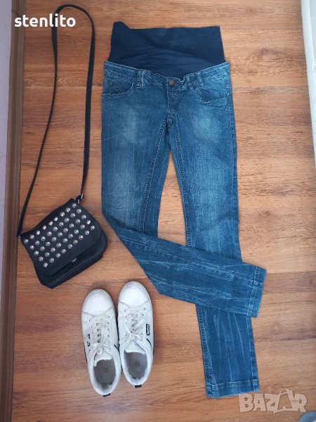 Дънки за бременни Mama Licious р-р W27/L34, снимка 1