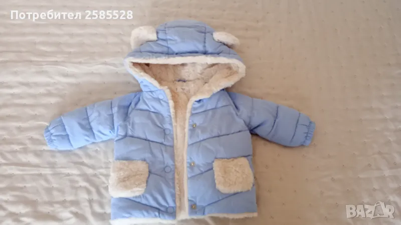 Зимно яке за бебе zara, снимка 1