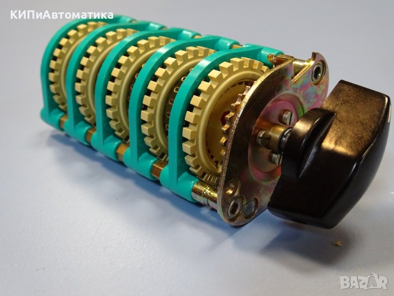 Галетен превключвател EBE 5/5 KG/KS/KM rotary switch, снимка 1