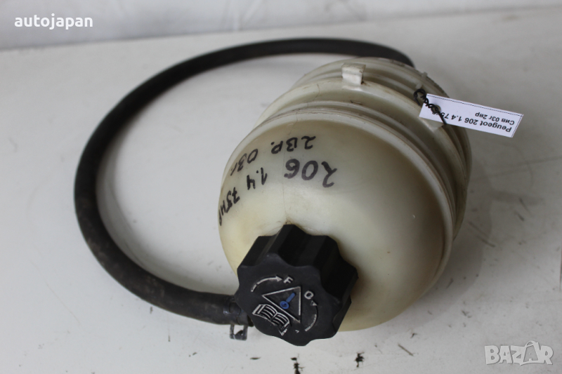 Разширителен съд охлаждаща течност, казанче антифриз Пежо 206 1.4 75кс 2врати 03г Peugeot 206 1.4 75, снимка 1