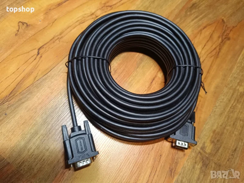 НОВ ТЕСТВАН удължителен кабел VGA към VGA 20 метра extension cable HD15 M/F - CG342AD-20m, снимка 1
