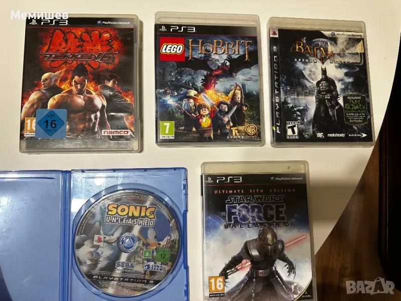 PS3 игри Текен Батман  Соник Междузвездни войни, снимка 1