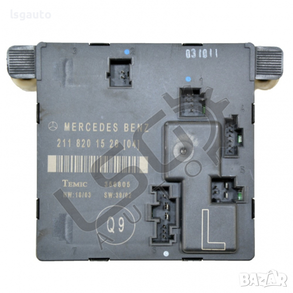 Контрол модул задна лява врата Mercedes-Benz E-class (W211) 2002-2009 MB290322N-155, снимка 1