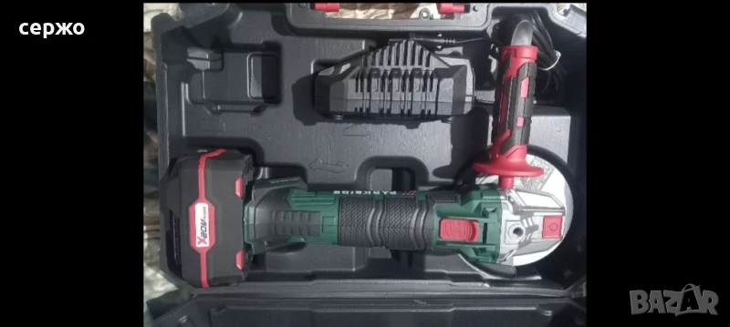 акулумулаторен ъглошлаиф парксаид, снимка 1