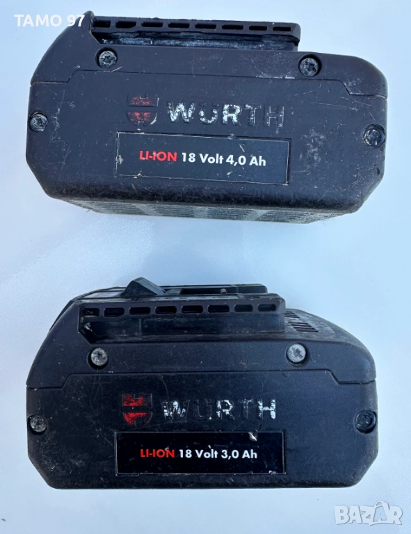 Wurth - Акумулаторни батерии 18V 3.0Ah и 4.0Аh, снимка 1