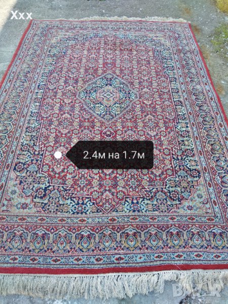 Ръчно тъкан вълнен истински персийски килим. За ценители. , снимка 1