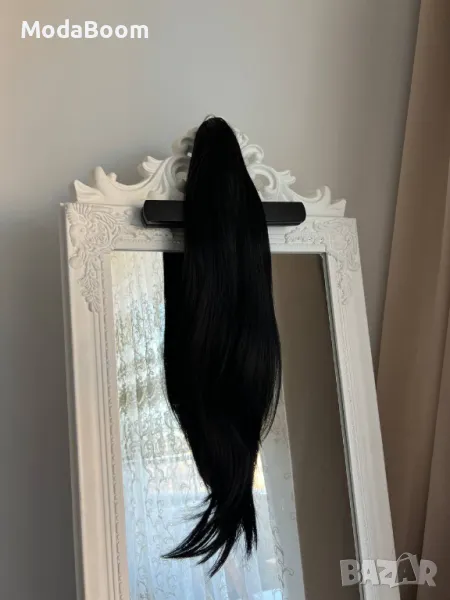 Черна дамска перука , снимка 1