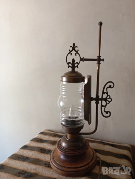 Стара настолна лампа винтидж, снимка 1