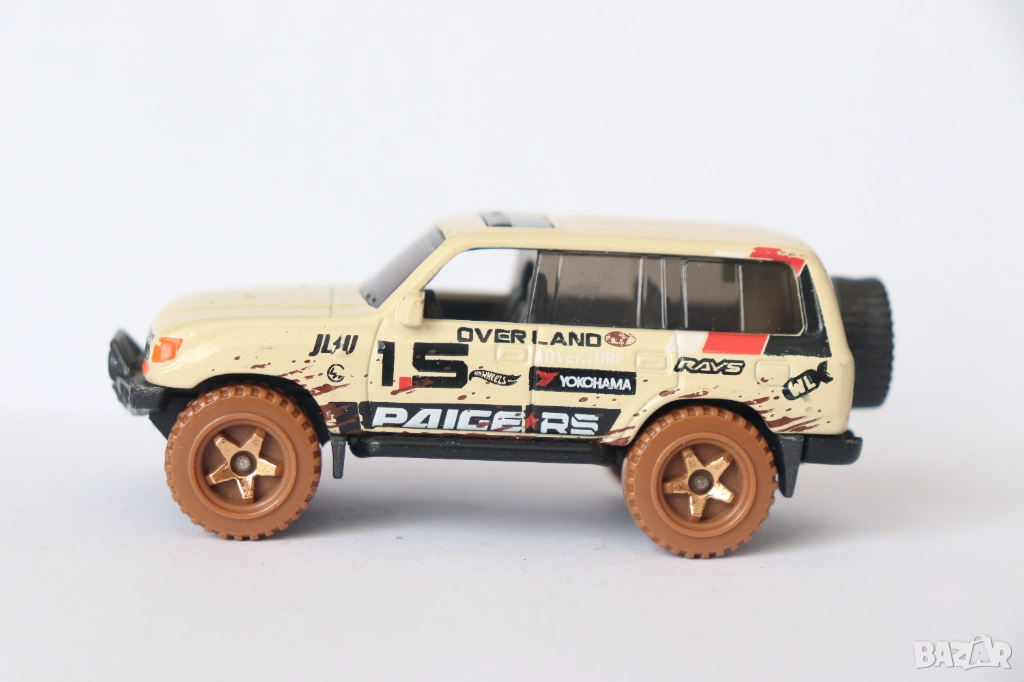 1/64 HOT WHEELS TOYOTA LAND CRUISER КОЛИЧКА МОДЕЛ, снимка 1