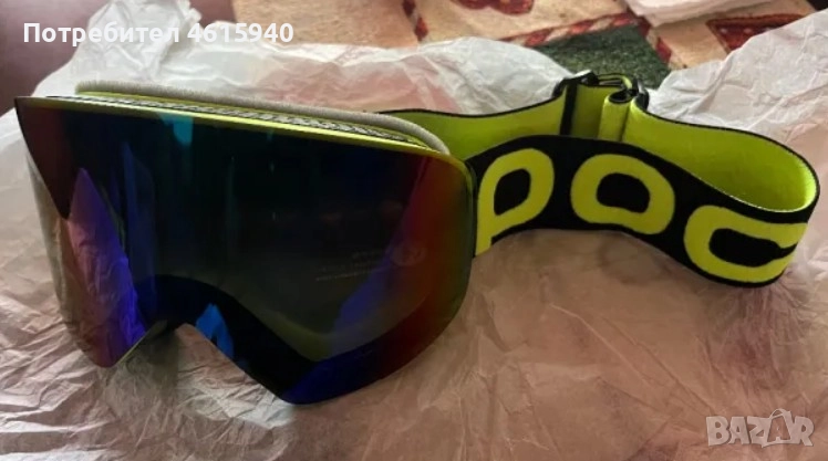 Нови очила/маска за екстремни спортове POC ПОК с магнитно захващане на плаката, снимка 1