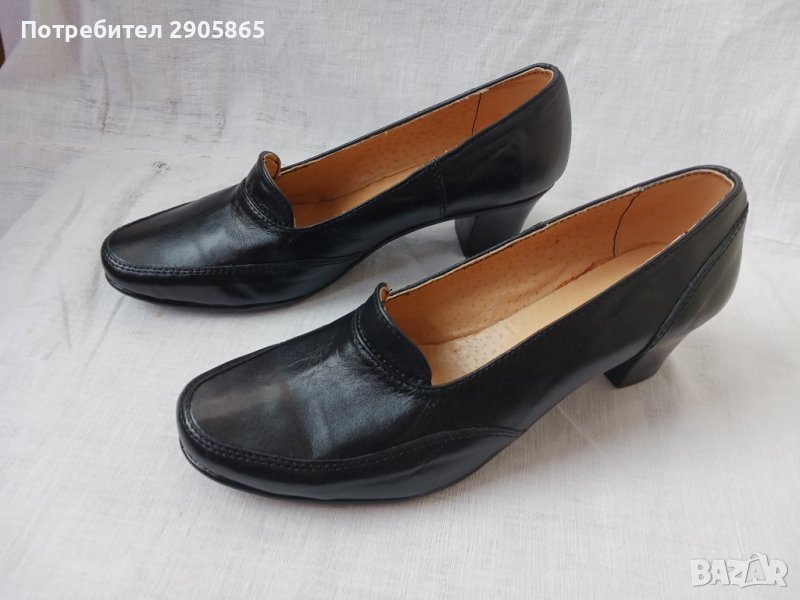 Нови кожени български обувки, снимка 1