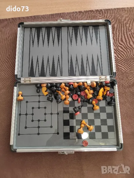 Шах, табла и дама., снимка 1