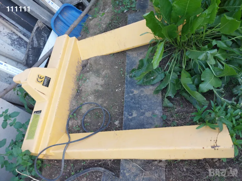 Количка за гуми и варели нова тип  палетна , снимка 1