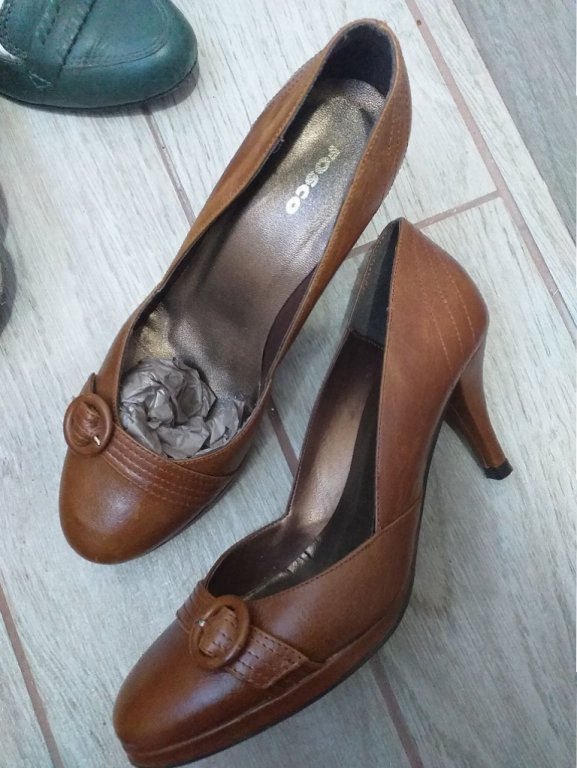 Испански обувки, естествена кожа, 37.номер в Дамски обувки на ток в гр.  София - ID35759596 — Bazar.bg