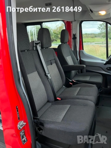 Ford Transit 2.2 TDCI 9 Места, 2х Клима, Серв. История, 2 Броя!, снимка 4 - Бусове и автобуси - 53408238