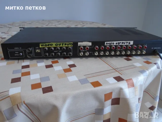 video & audio distributor Ganz, снимка 4 - Ресийвъри, усилватели, смесителни пултове - 49619802